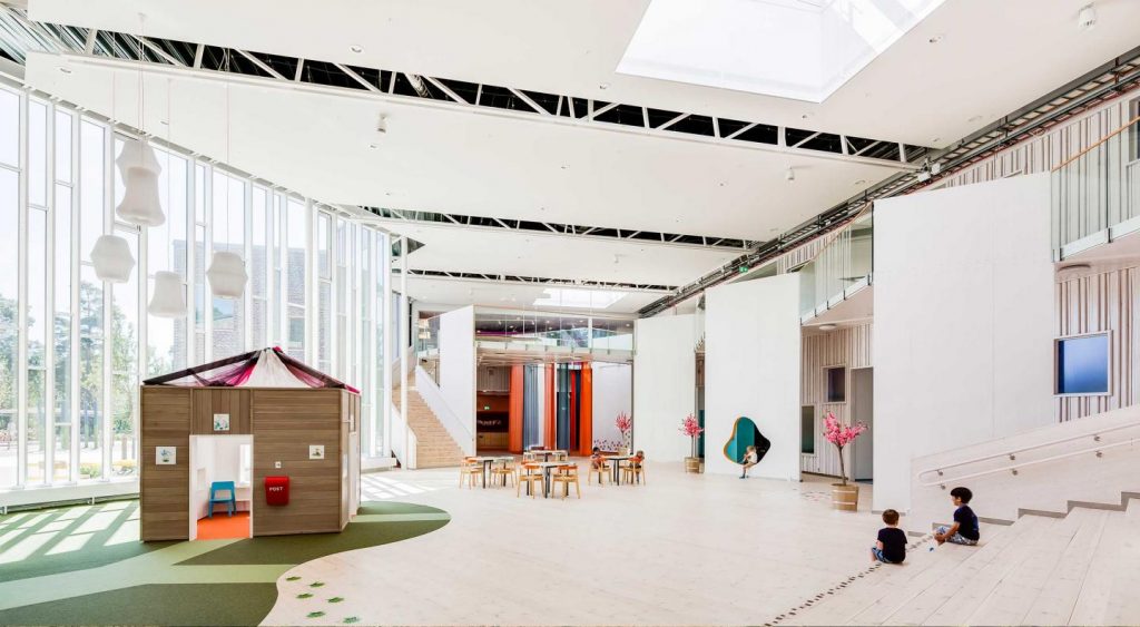 幼兒園室內(nèi)大廳設(shè)計(jì)主要區(qū)域有哪些？
