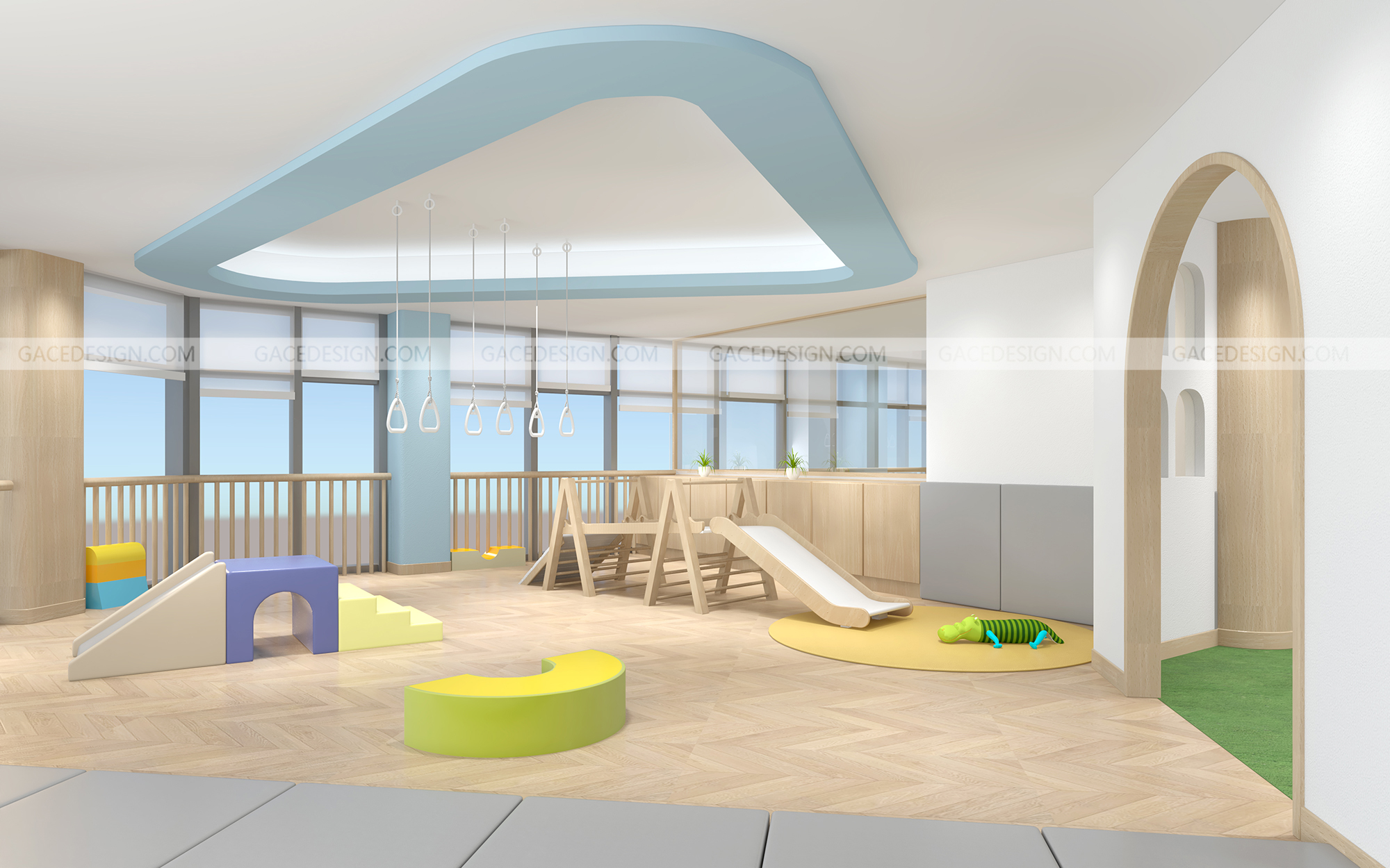 幼兒園走廊設(shè)計(jì)的功能性原則有哪些？